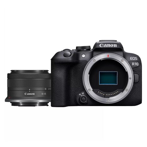 Canon EOS | R10 | RF-S 18-45mm F4.5-6.3 IS STM lens | Black